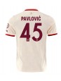 Muži Futbalové oblečenie Bayern Munich Aleksandar Pavlovic #45 2024-25 Krátky Rukáv - Tretina